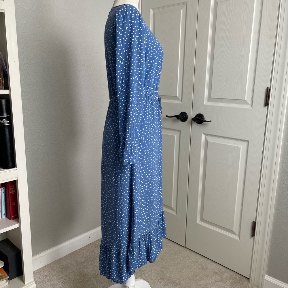 Rails “Jade” Blue Wisteria Midi Dress Size S - Picture 7 of 13